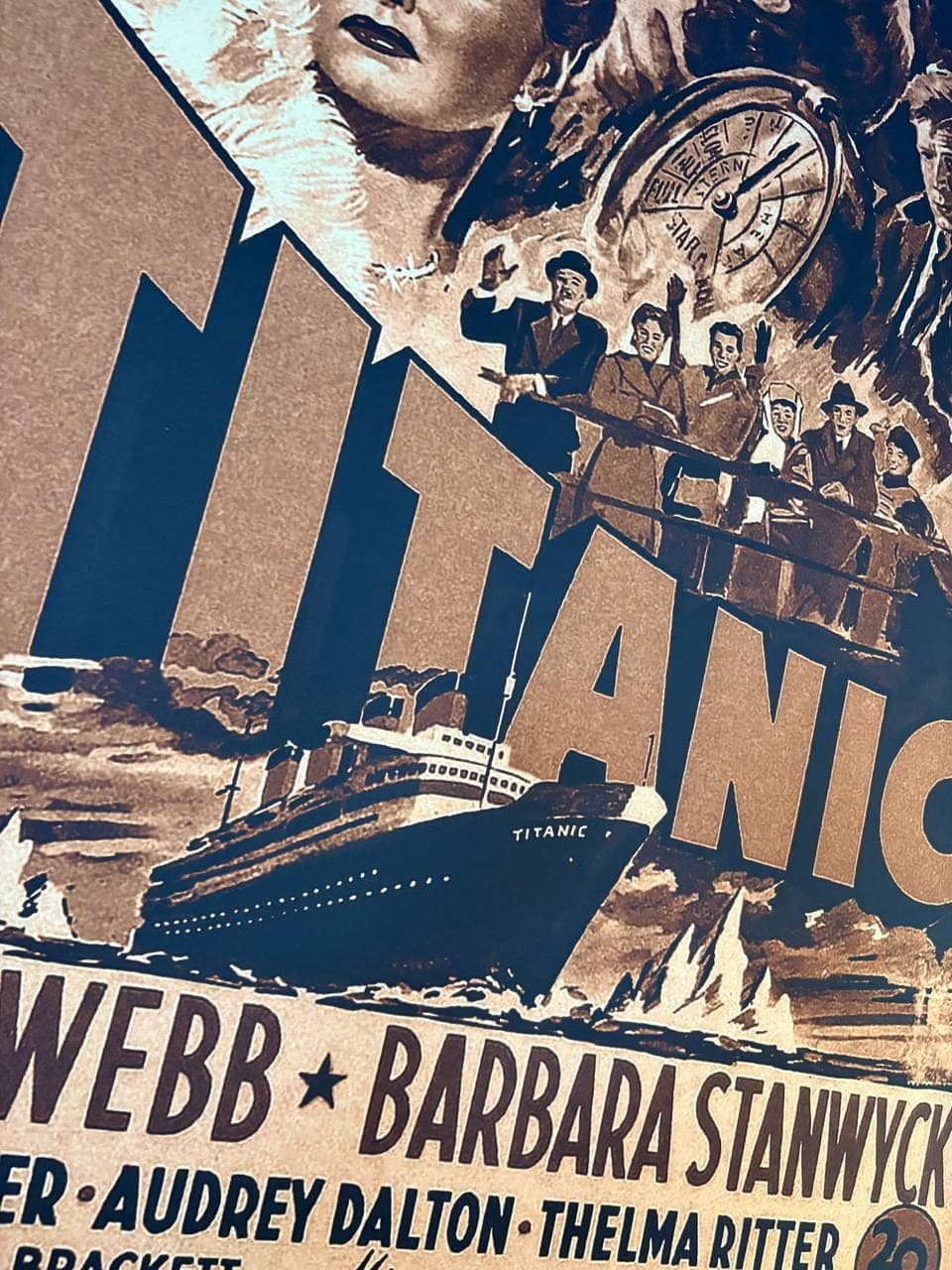 Titanic museum with the kids and Nancy