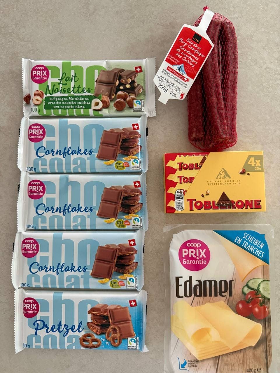 The $50 CAD Swiss grocery haul