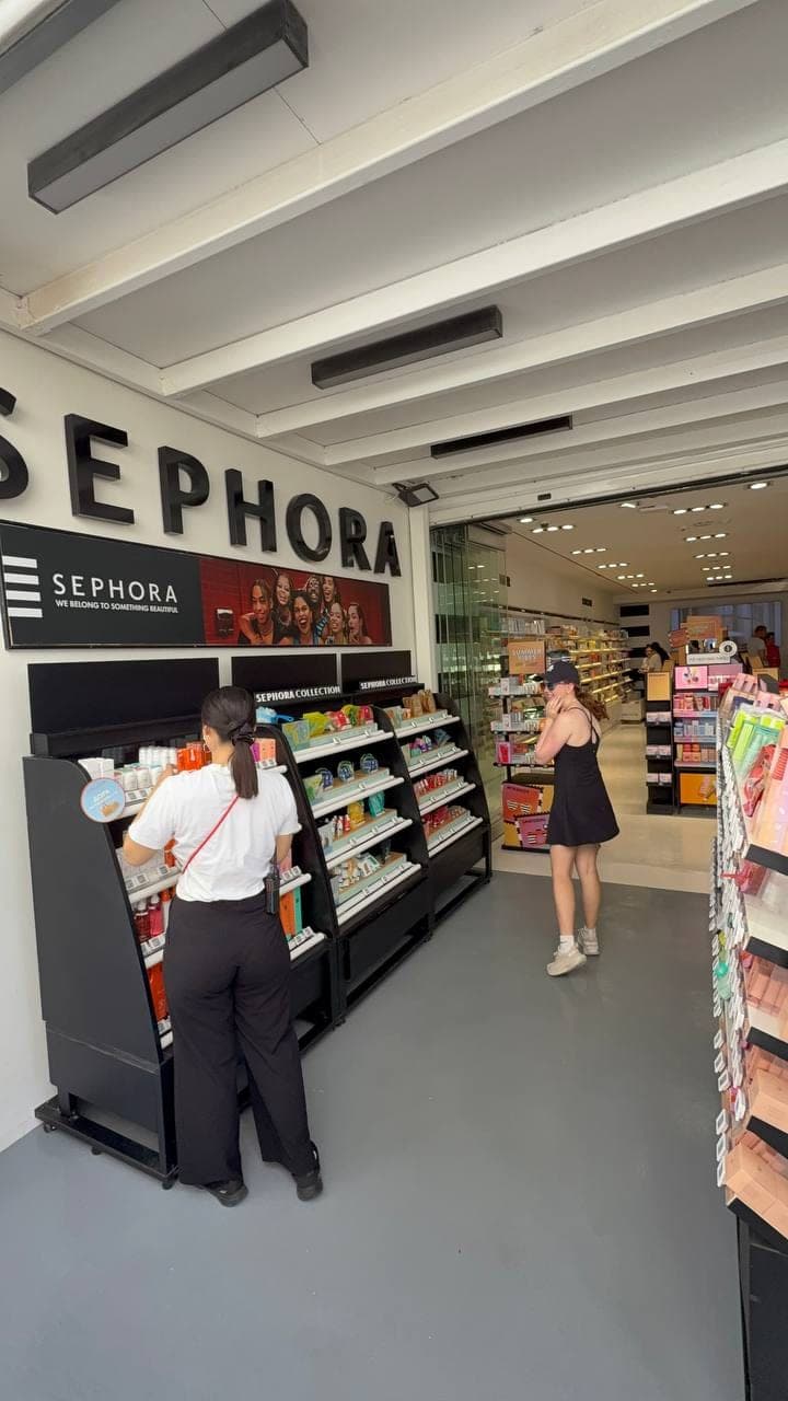 Sofie found a Sephora. Obviously.
