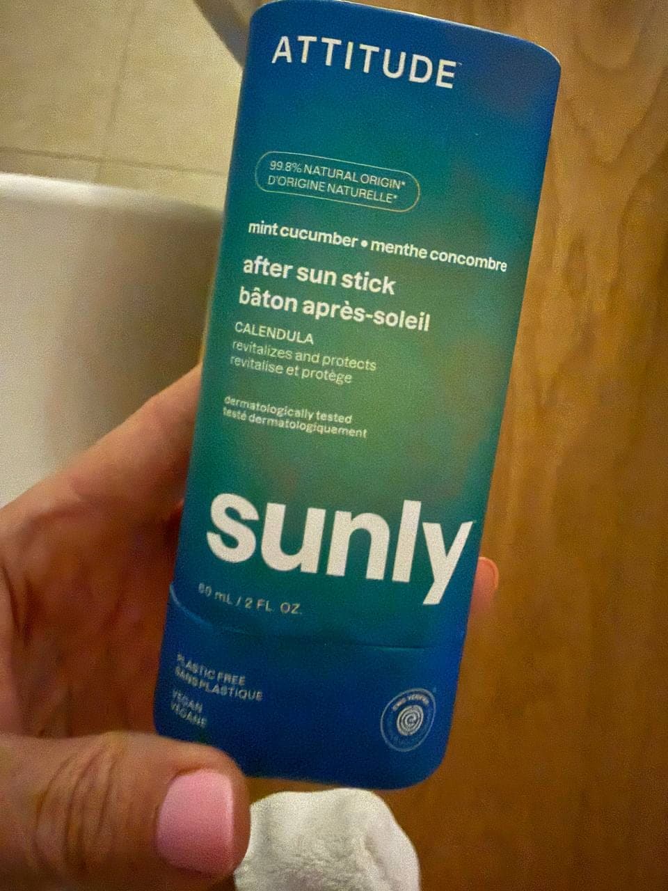 The culprit. Chad was using this on his feet all day.